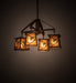 Four Light Chandelier-Mid. Chandeliers-Meyda Tiffany-Lighting Design Store