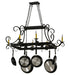 Eight Light Pot Rack-Linear/Island-Meyda Tiffany-Lighting Design Store