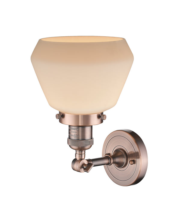 Innovations - 203-AC-G171-LED - LED Wall Sconce - Franklin Restoration - Antique Copper