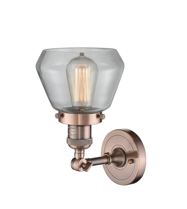 Innovations - 203-AC-G172-LED - LED Wall Sconce - Franklin Restoration - Antique Copper