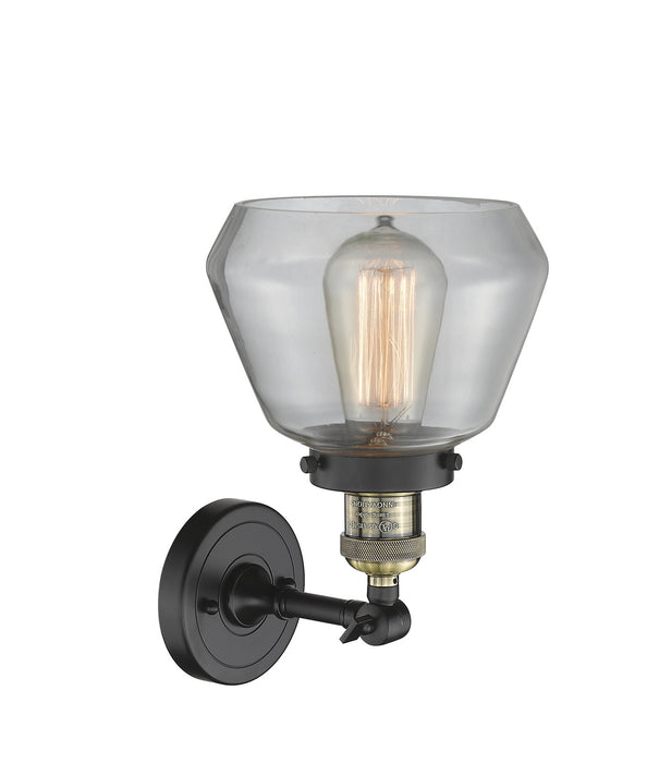 Innovations - 203-BAB-G172 - One Light Wall Sconce - Franklin Restoration - Black Antique Brass