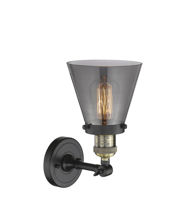 Innovations - 203-BAB-G63 - One Light Wall Sconce - Franklin Restoration - Black Antique Brass