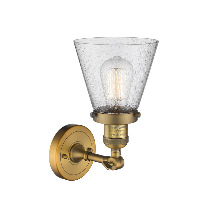 Innovations - 203-BB-G64-LED - LED Wall Sconce - Franklin Restoration - Brushed Brass