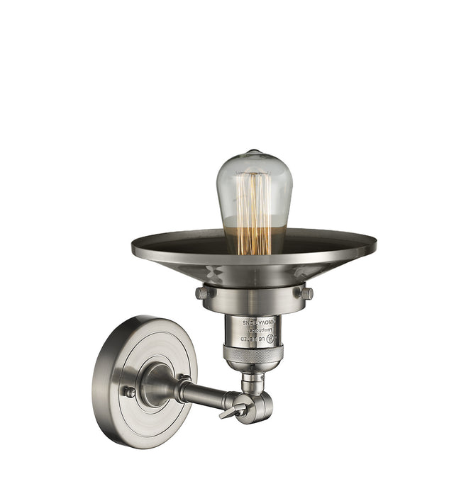 Innovations - 203-SN-M2-LED - LED Wall Sconce - Franklin Restoration - Brushed Satin Nickel