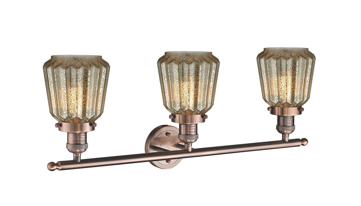 Innovations - 205-AC-G146-LED - LED Bath Vanity - Franklin Restoration - Antique Copper