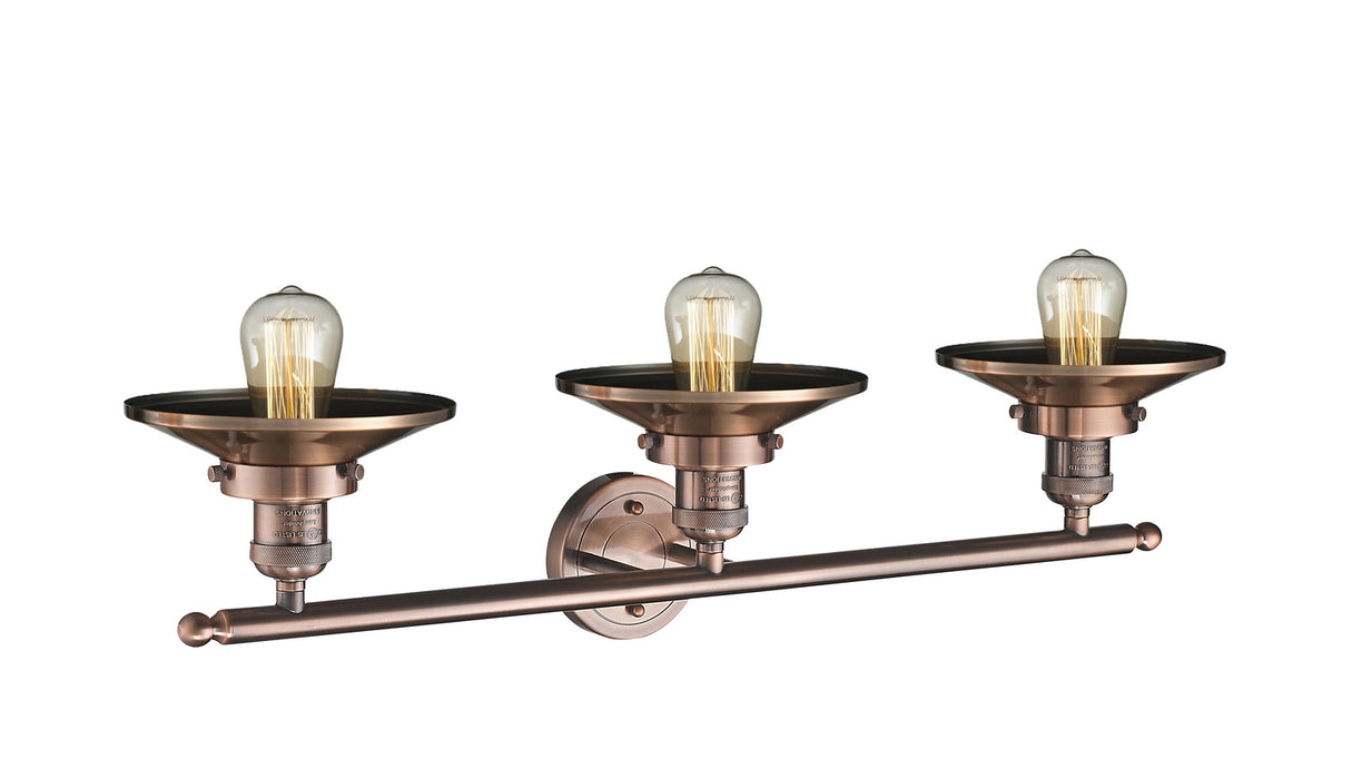 Innovations - 205-AC-M3-LED - LED Bath Vanity - Franklin Restoration - Antique Copper