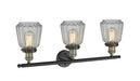 Innovations - 205-BAB-G142 - Three Light Bath Vanity - Franklin Restoration - Black Antique Brass