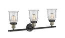 Innovations - 205-BAB-G184 - Three Light Bath Vanity - Franklin Restoration - Black Antique Brass