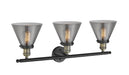 Innovations - 205-BAB-G43 - Three Light Bath Vanity - Franklin Restoration - Black Antique Brass