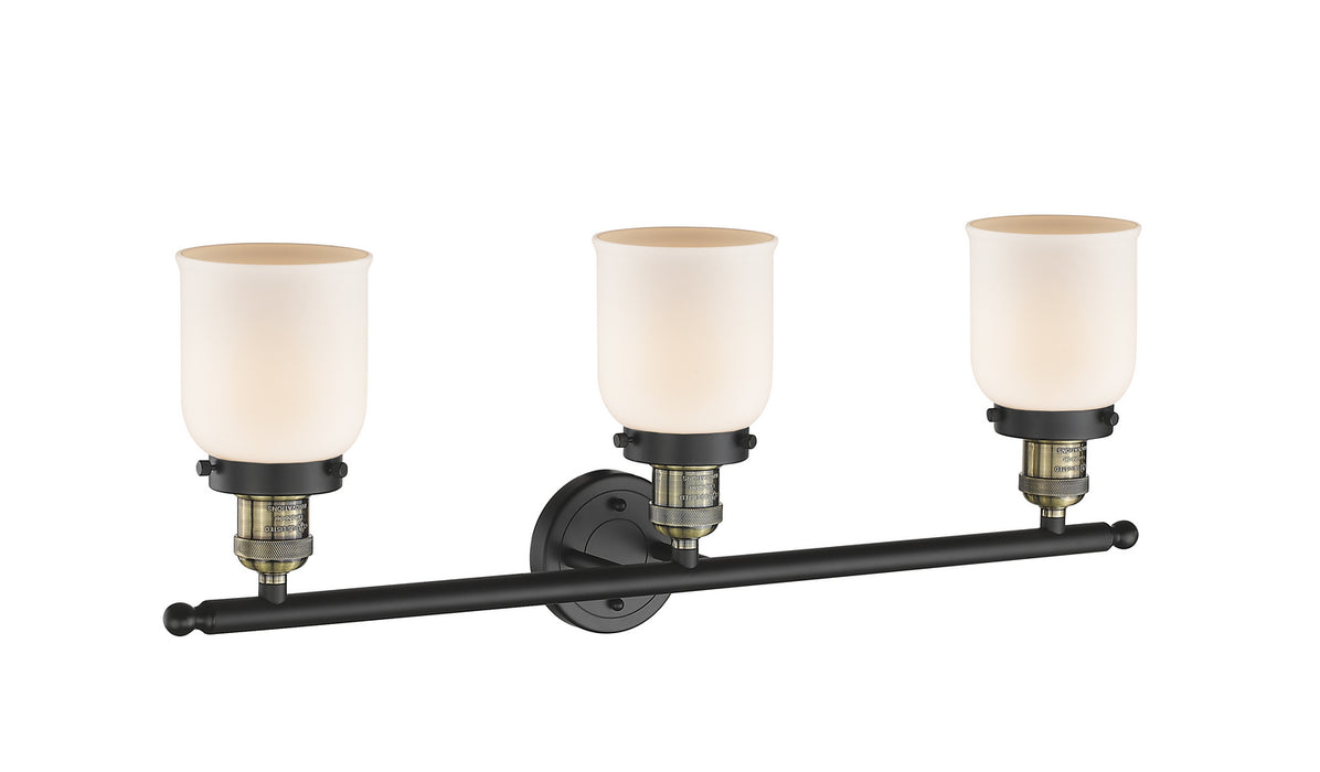 Innovations - 205-BAB-G51 - Three Light Bath Vanity - Franklin Restoration - Black Antique Brass