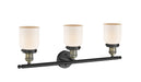 Innovations - 205-BAB-G51 - Three Light Bath Vanity - Franklin Restoration - Black Antique Brass