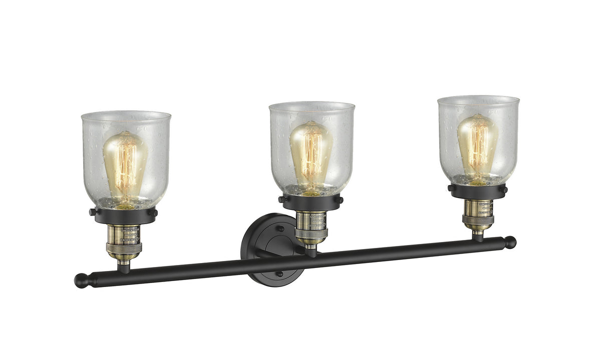 Innovations - 205-BAB-G54 - Three Light Bath Vanity - Franklin Restoration - Black Antique Brass