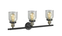 Innovations - 205-BAB-G54 - Three Light Bath Vanity - Franklin Restoration - Black Antique Brass