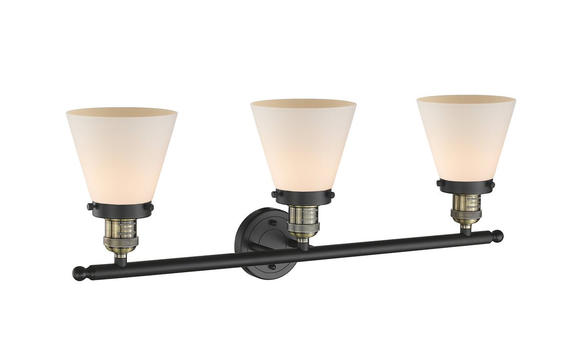 Innovations - 205-BAB-G61 - Three Light Bath Vanity - Franklin Restoration - Black Antique Brass