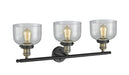Innovations - 205-BAB-G74 - Three Light Bath Vanity - Franklin Restoration - Black Antique Brass