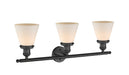 Innovations - 205-BK-G61 - Three Light Bath Vanity - Franklin Restoration - Matte Black