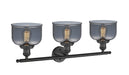 Innovations - 205-BK-G73 - Three Light Bath Vanity - Franklin Restoration - Matte Black