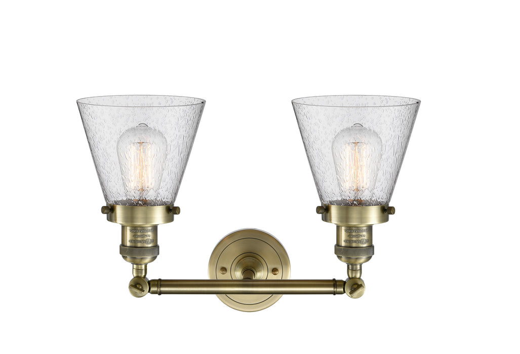 Innovations - 208-AB-G64-LED - LED Bath Vanity - Franklin Restoration - Antique Brass