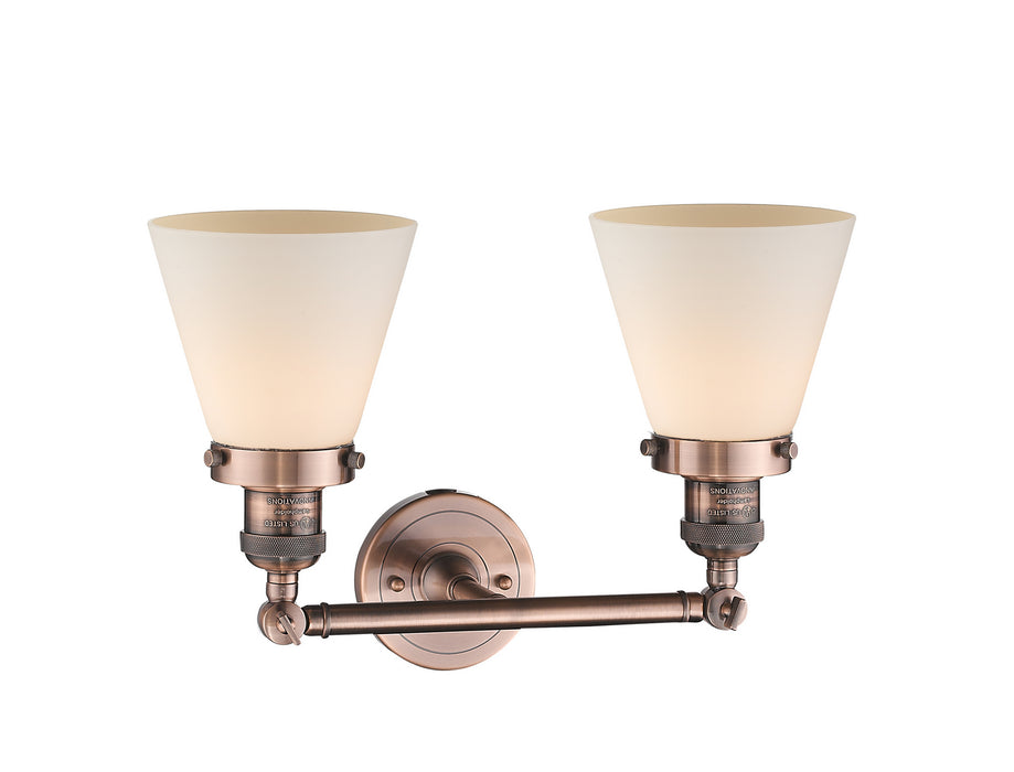 Innovations - 208-AC-G61-LED - LED Bath Vanity - Franklin Restoration - Antique Copper