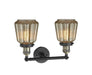 Innovations - 208-BAB-G146-LED - LED Bath Vanity - Franklin Restoration - Black Antique Brass