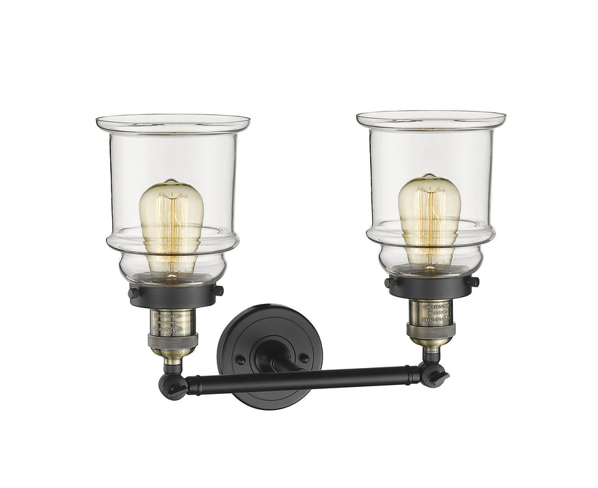 Innovations - 208-BAB-G182 - Two Light Bath Vanity - Franklin Restoration - Black Antique Brass