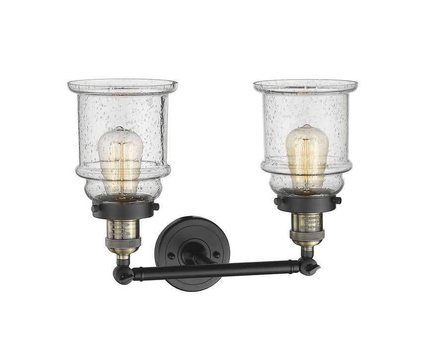 Innovations - 208-BAB-G184 - Two Light Bath Vanity - Franklin Restoration - Black Antique Brass