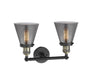 Innovations - 208-BAB-G63 - Two Light Bath Vanity - Franklin Restoration - Black Antique Brass