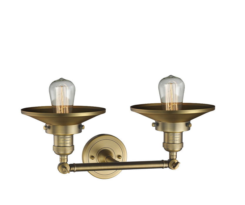 Innovations - 208-BB-M4-LED - LED Bath Vanity - Franklin Restoration - Brushed Brass