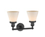 Innovations - 208-BK-G61 - Two Light Bath Vanity - Franklin Restoration - Matte Black