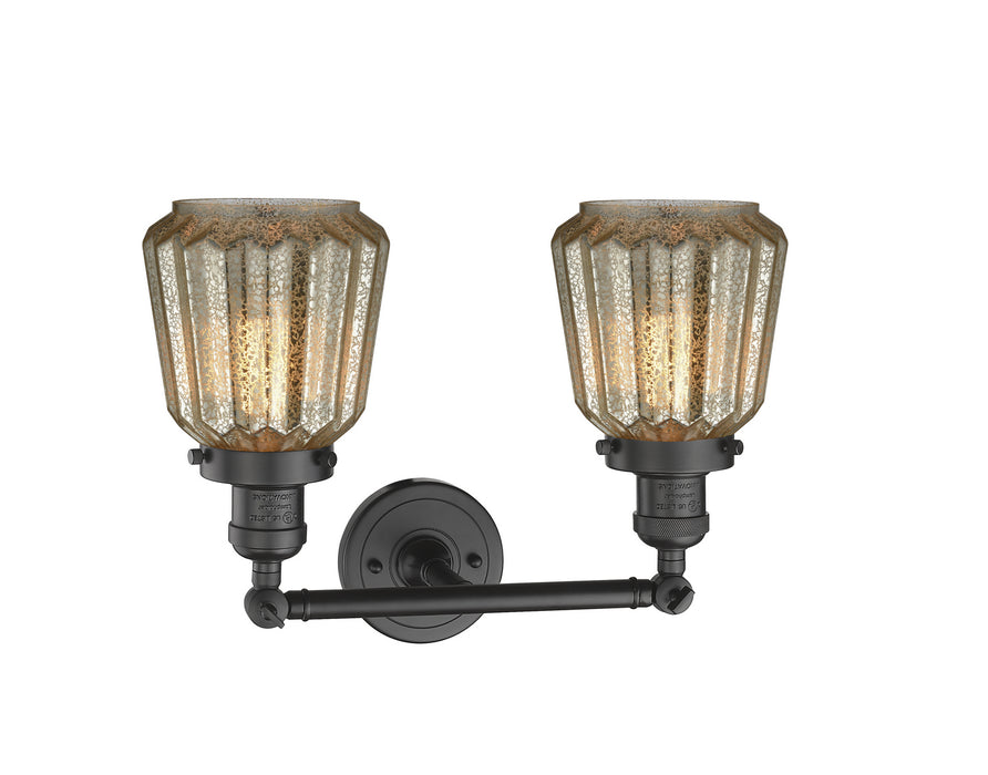 Innovations - 208-OB-G146-LED - LED Bath Vanity - Franklin Restoration - Oil Rubbed Bronze