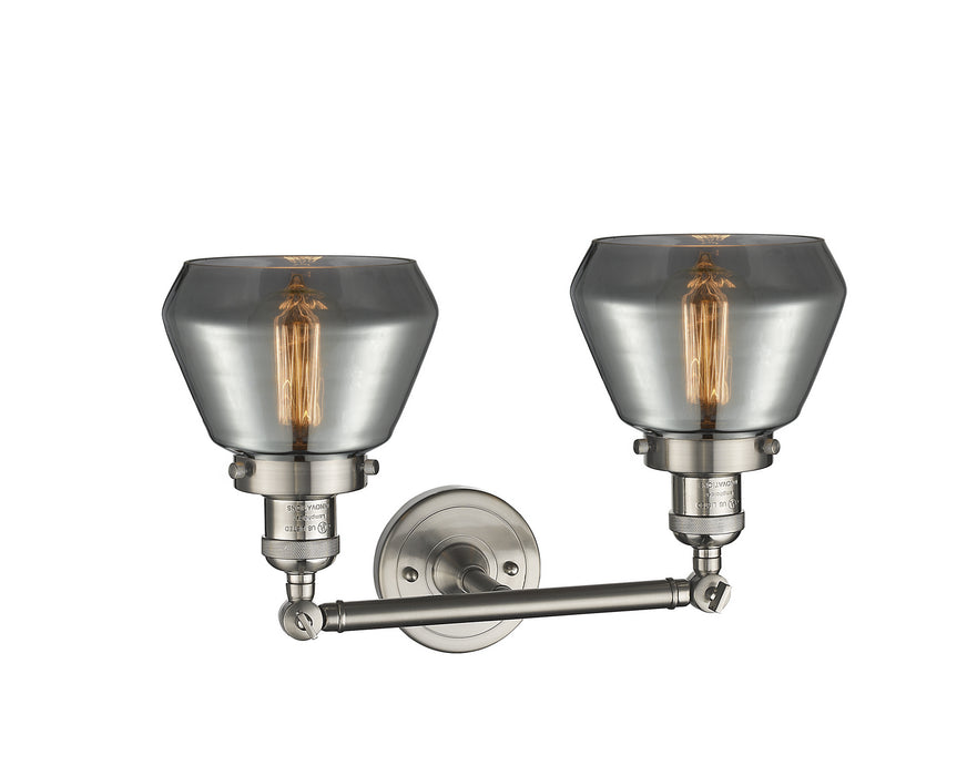 Innovations - 208-SN-G173-LED - LED Bath Vanity - Franklin Restoration - Brushed Satin Nickel