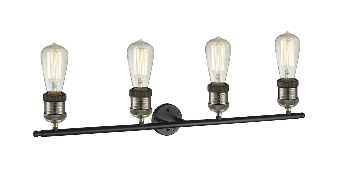 Innovations - 215-BAB - Four Light Bath Vanity - Franklin Restoration - Black Antique Brass