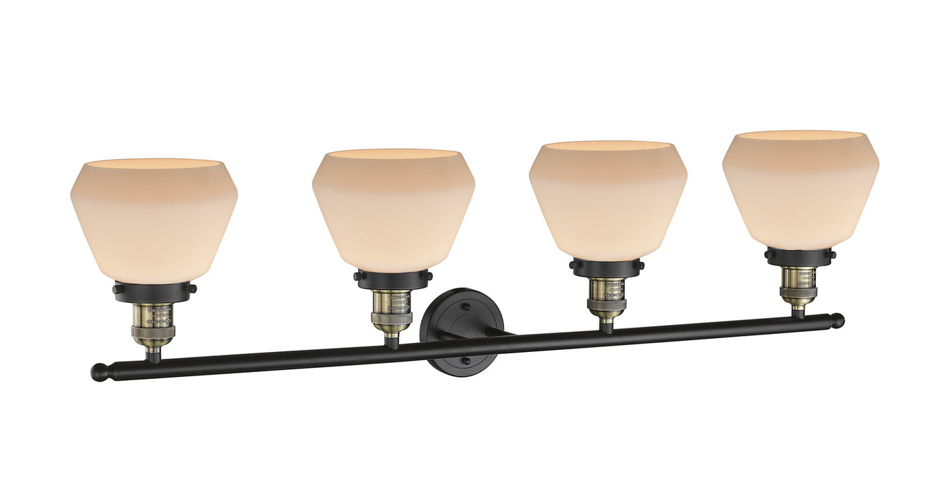 Innovations - 215-BAB-G171 - Four Light Bath Vanity - Franklin Restoration - Black Antique Brass