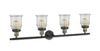 Innovations - 215-BAB-G182 - Four Light Bath Vanity - Franklin Restoration - Black Antique Brass