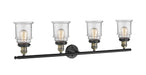 Innovations - 215-BAB-G184 - Four Light Bath Vanity - Franklin Restoration - Black Antique Brass