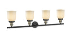 Innovations - 215-BAB-G51 - Four Light Bath Vanity - Franklin Restoration - Black Antique Brass