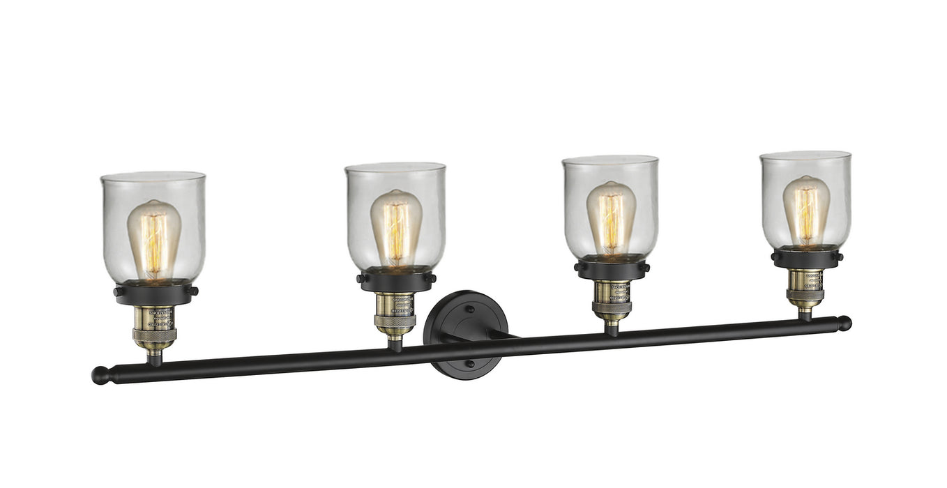 Innovations - 215-BAB-G52 - Four Light Bath Vanity - Franklin Restoration - Black Antique Brass