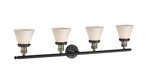 Innovations - 215-BAB-G61 - Four Light Bath Vanity - Franklin Restoration - Black Antique Brass