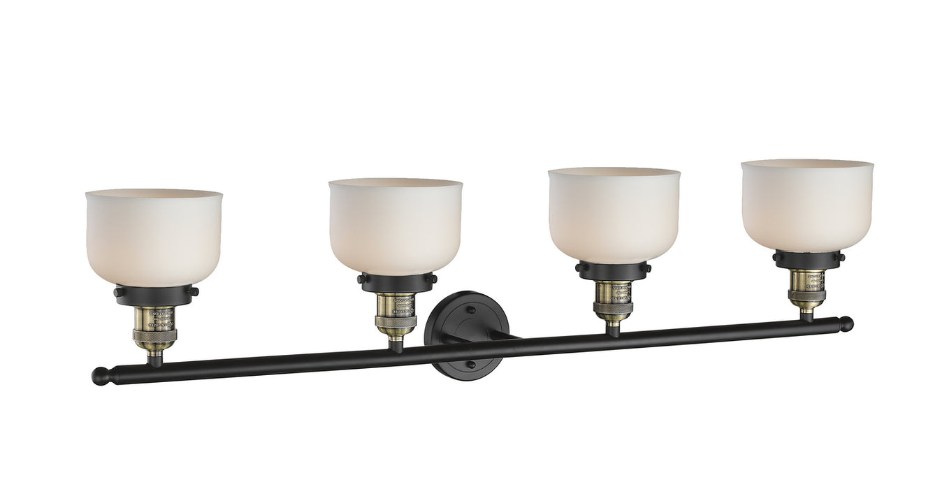 Innovations - 215-BAB-G71 - Four Light Bath Vanity - Franklin Restoration - Black Antique Brass