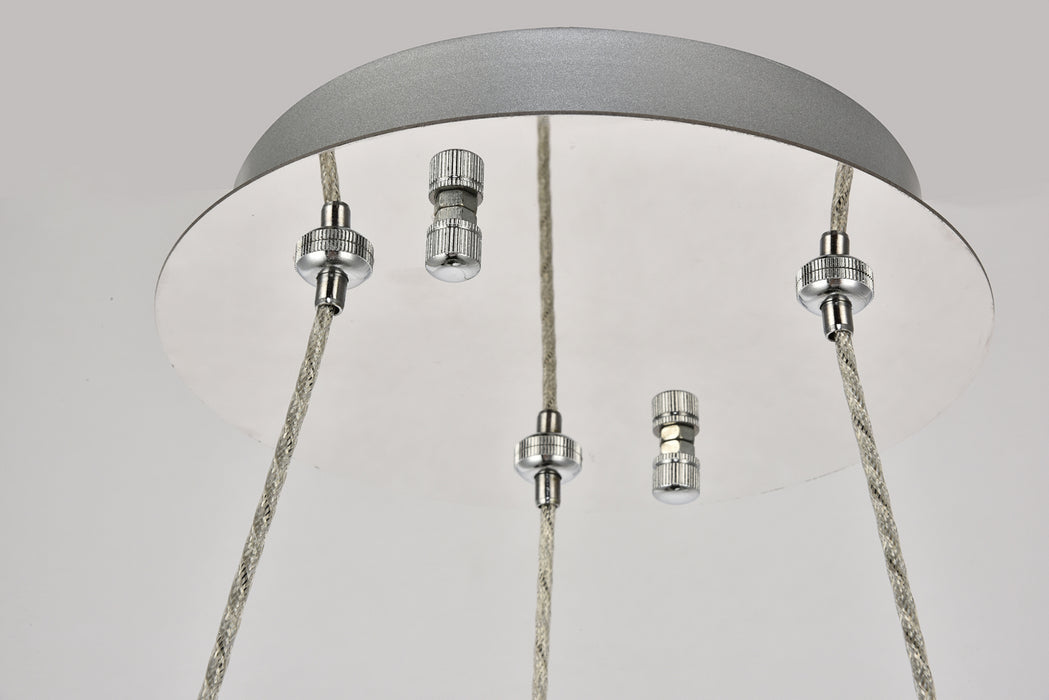 Monroe LED Chandelier-Mini Chandeliers-Elegant Lighting-Lighting Design Store