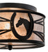 Two Light Flushmount-Flush Mounts-Meyda Tiffany-Lighting Design Store