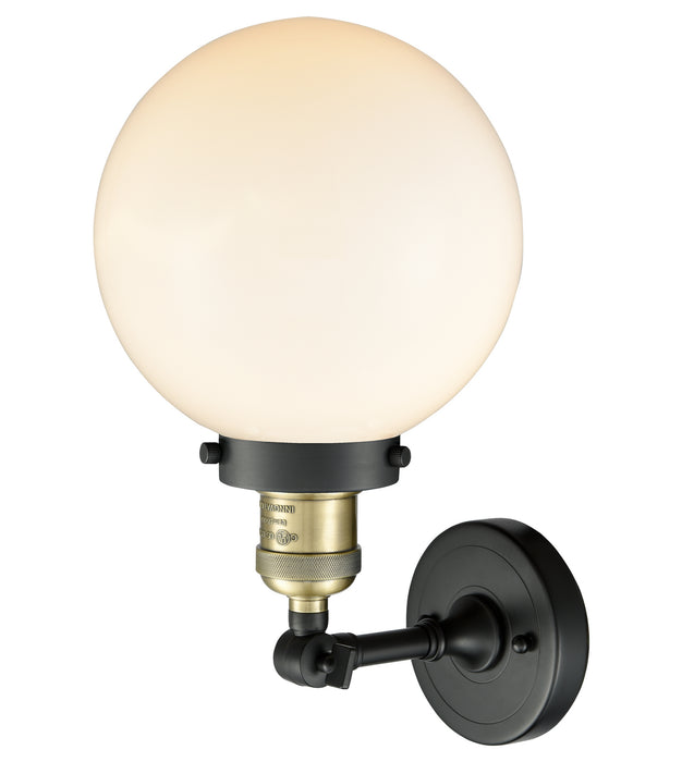 Innovations - 203-BAB-G201-8-LED - LED Wall Sconce - Franklin Restoration - Black Antique Brass