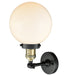 Innovations - 203-BAB-G201-8-LED - LED Wall Sconce - Franklin Restoration - Black Antique Brass