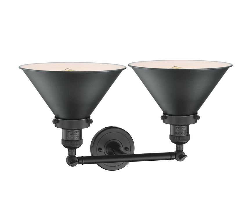 Innovations - 208-BK-M10-BK-LED - LED Bath Vanity - Franklin Restoration - Matte Black