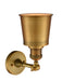 Innovations - 203-BB-M9-BB-LED - LED Wall Sconce - Franklin Restoration - Brushed Brass