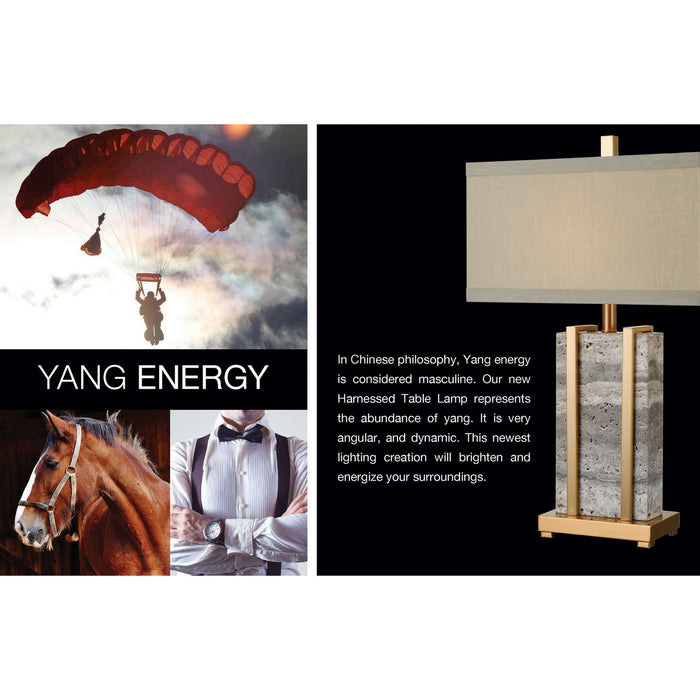 Harnessed Table Lamp-Lamps-ELK Home-Lighting Design Store