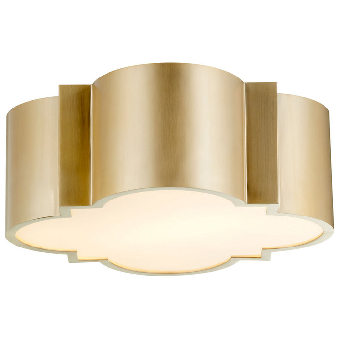 Two Light Ceiling Mount-Flush Mounts-Cyan-Lighting Design Store
