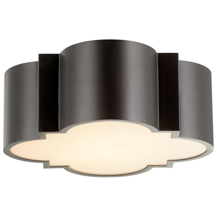 Two Light Ceiling Mount-Flush Mounts-Cyan-Lighting Design Store