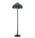 Meyda Tiffany - 151154 - Four Light Floor Lamp - Tiffany Hanginghead Dragonfly - Mahogany Bronze