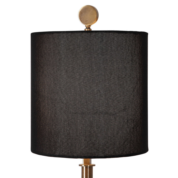 Uttermost - 29684-1 - One Light Table Lamp - Volante - Antique Brass
